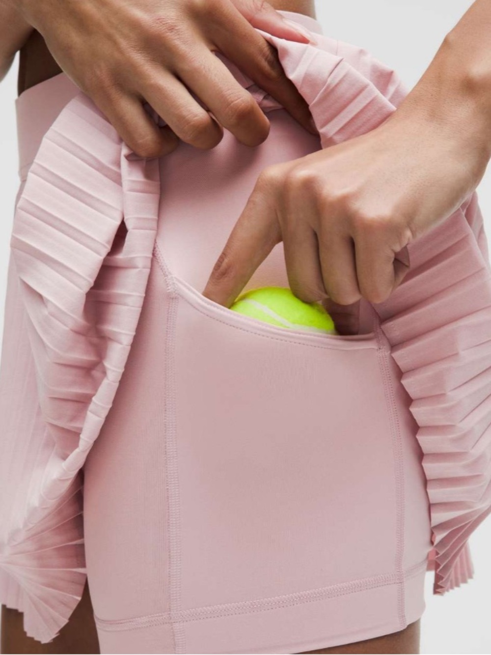 Lululemon Varsity High-Rise Pleated Tennis Skirt Pink Haze size 14 - Picture 6 of 15